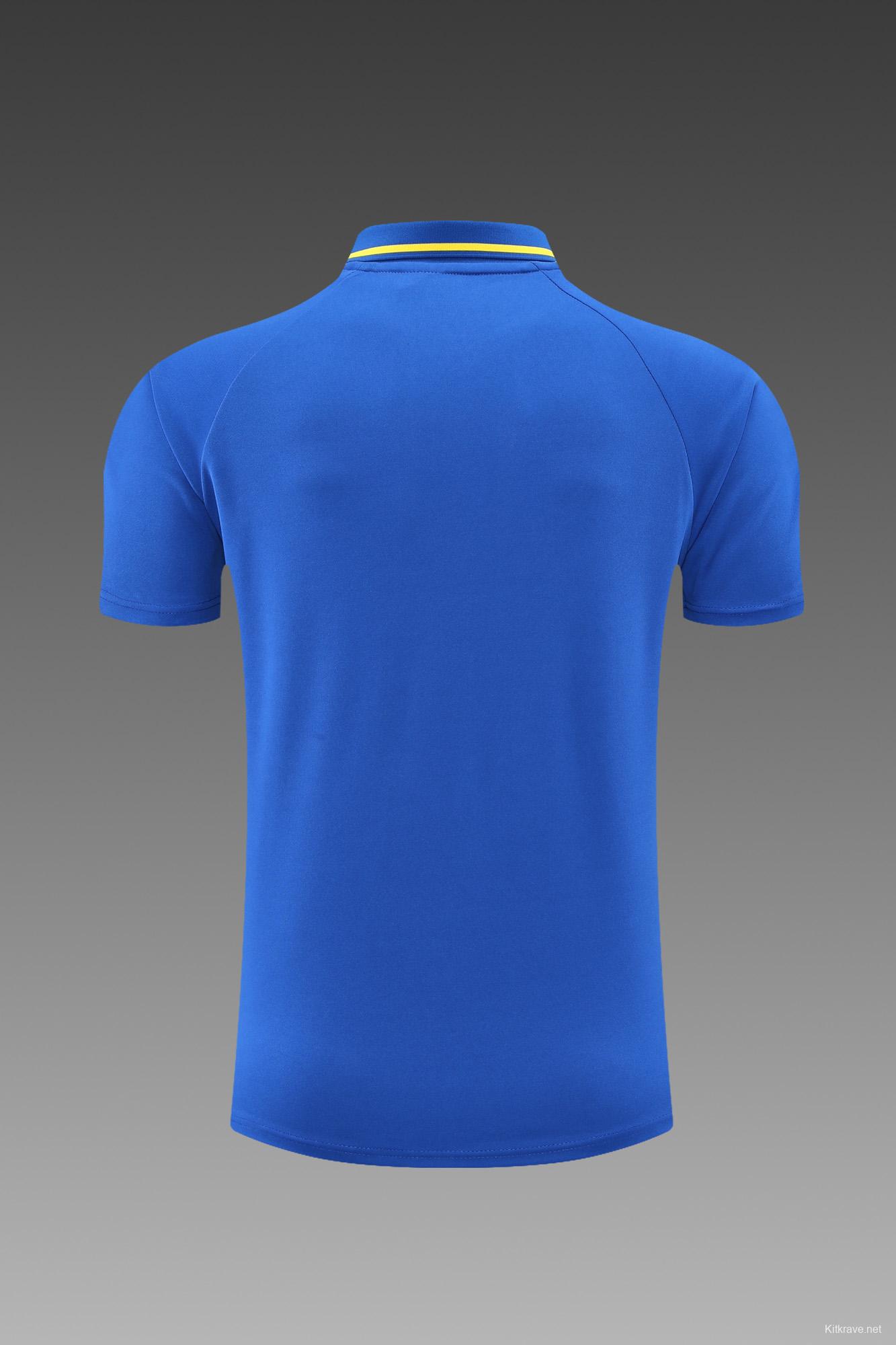 Juventus POLO kit blue and yellow stripes(not supported to be sold separately)