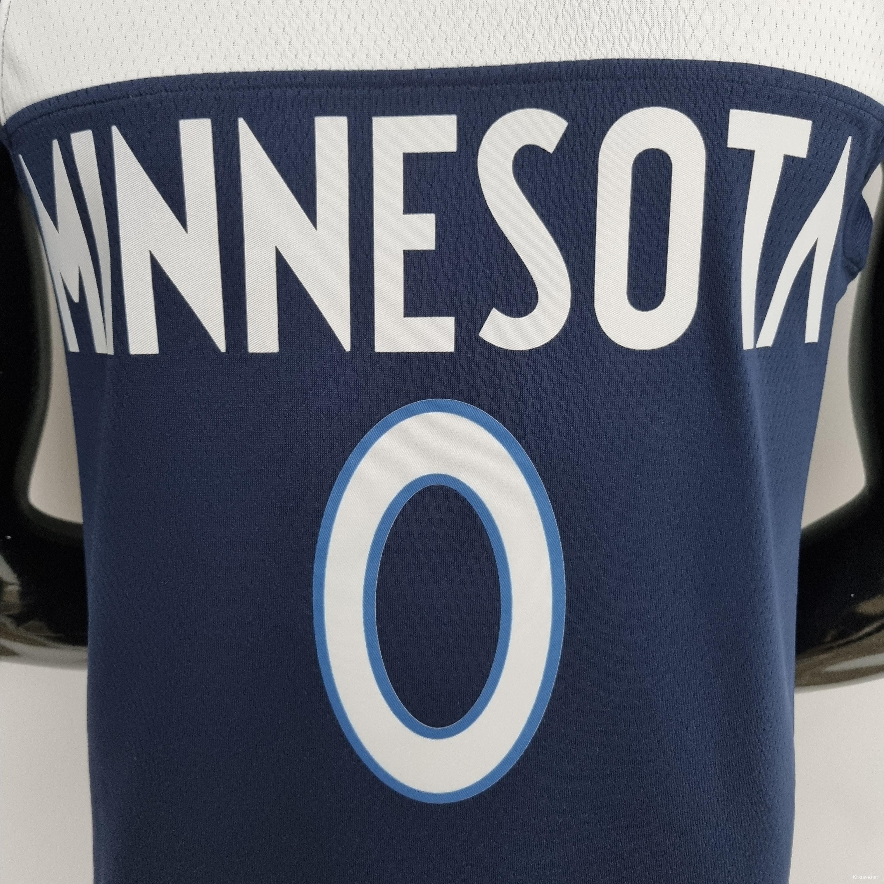 75th Anniversary Minnesota Timberwolves Russell #0 Royal Blue NBA Jersey