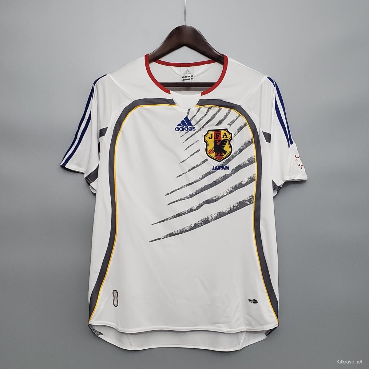 Retro Japan 2006 away Soccer Jersey