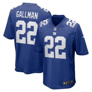 Men's Wayne Gallman Royal Player Limited Team Jersey