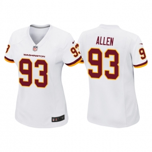 Women's Jonathan Allen White Player Limited Team Jersey