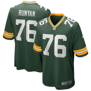 Youth Jon Runyan Green Player Limited Team Jersey