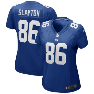 Women's Darius Slayton Blue Player Limited Team Jersey