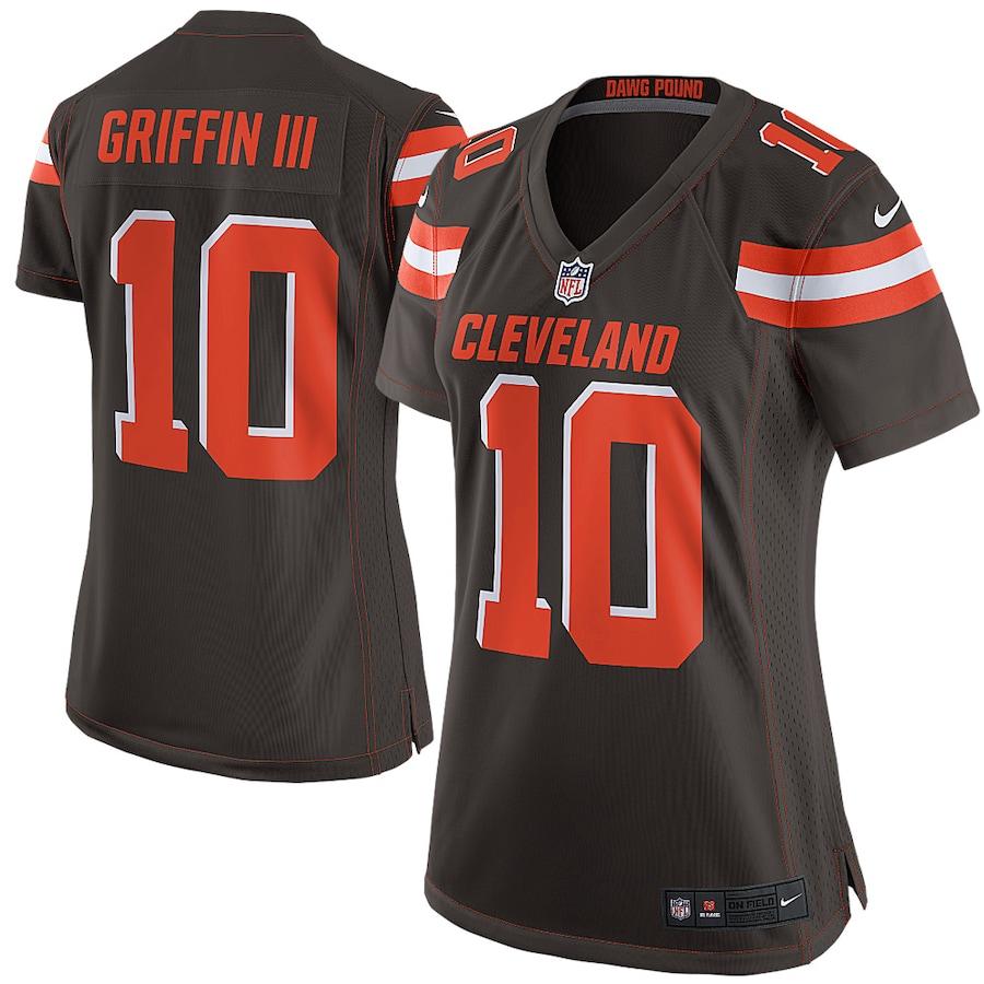 Women's Robert Griffin III Brown Player Limited Team Jersey