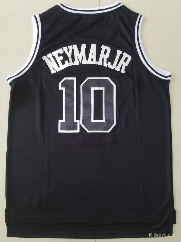 PSG Neymar Black Basketball Jerseys