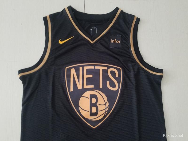 Kevin Durant 7 Black Golden Edition Jersey