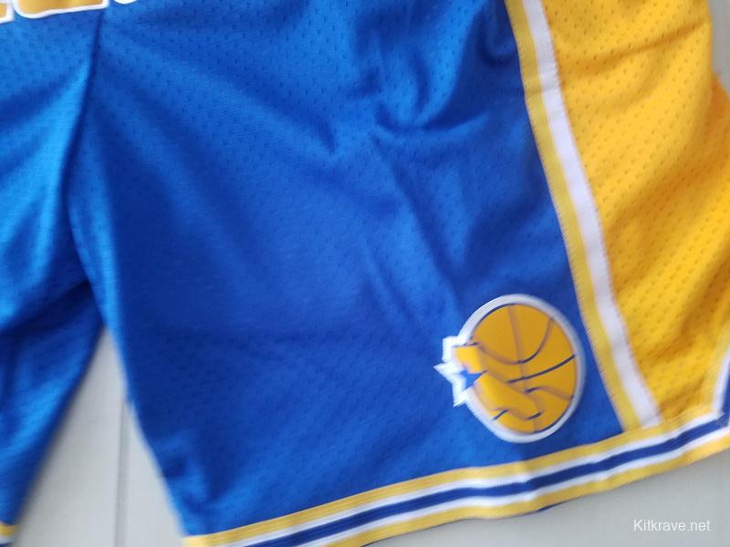 Golden State 1995-96 Throwback Classics Basketball Team Shorts