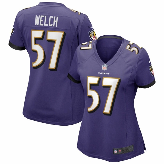 Women's Kristian Welch Purple Player Limited Team Jersey