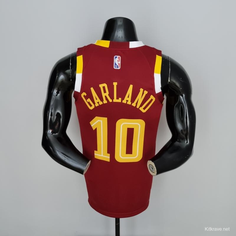 2022 Cleveland Cavaliers GARLAND#10 Urban Edition Red NBA Jersey