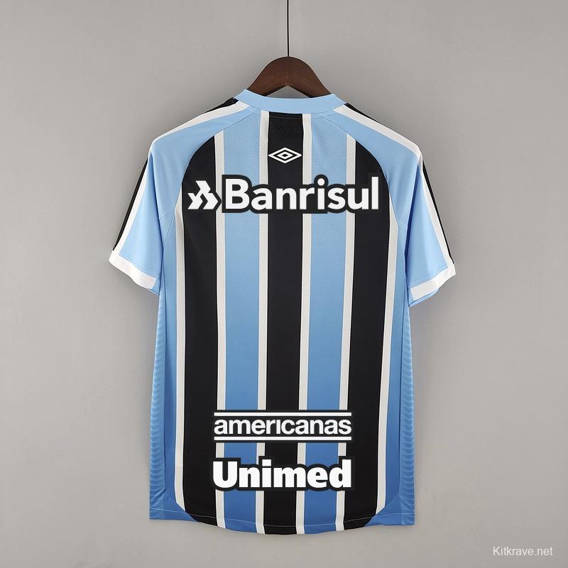 22/23 All Sponsors Gremio Home  Soccer Jersey