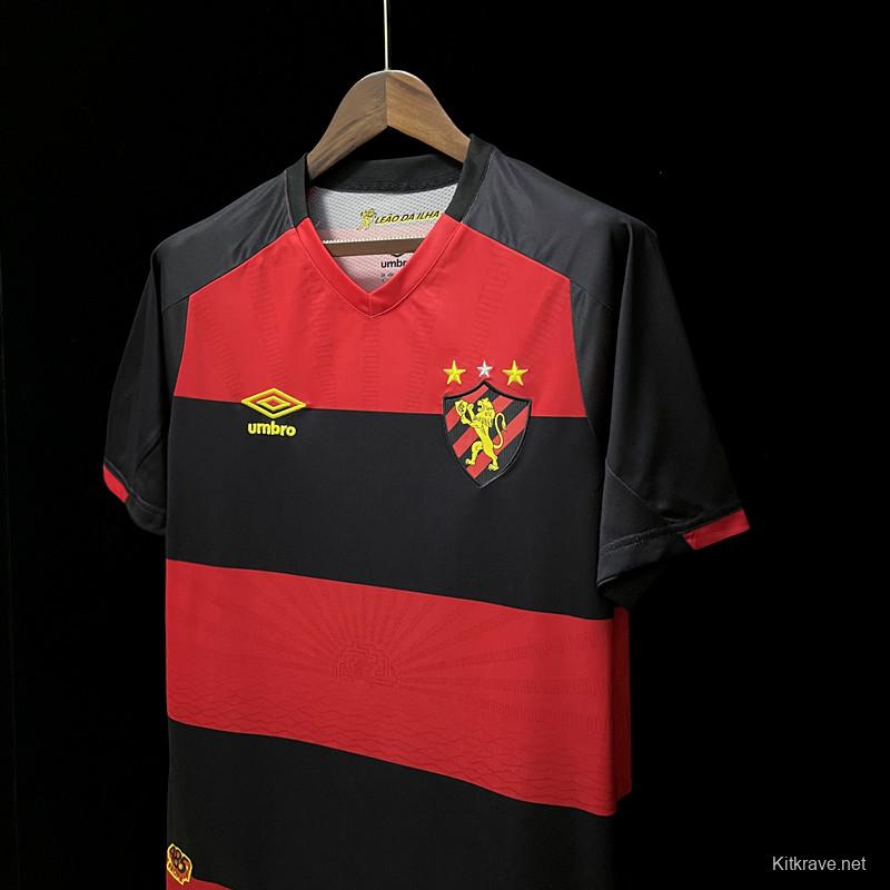 22/23 Sport Recife Home Soccer Jersey