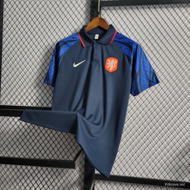 2022POLO England Royal Blue Jersey