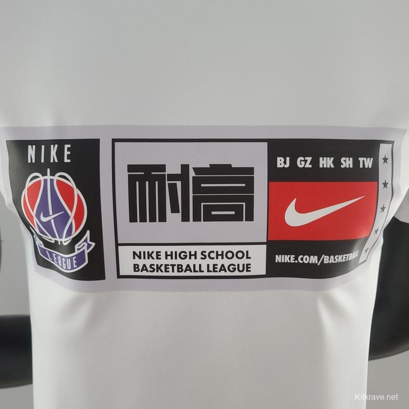 2022 NIKE White T-Shirts LOGO 耐高#K000237