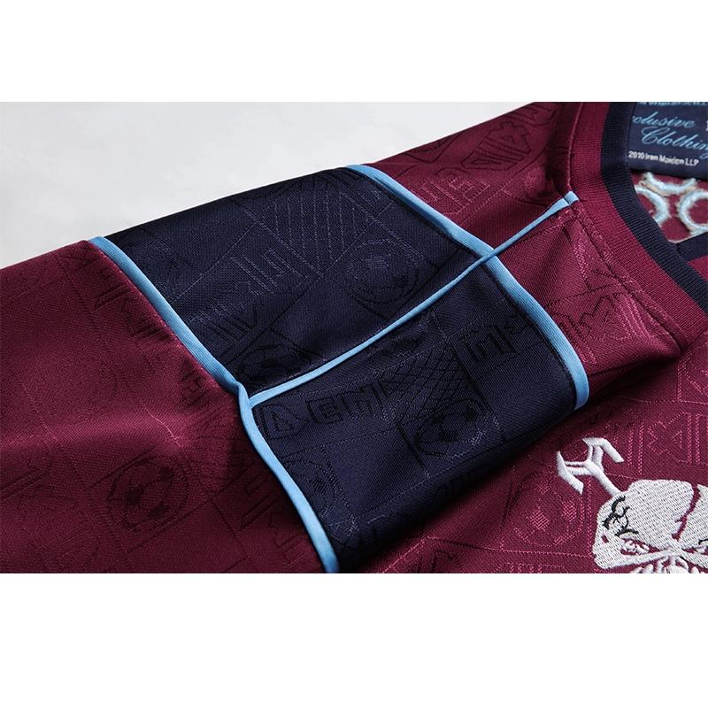 Retro 2011 West Ham United x Iron Maiden Away Jersey