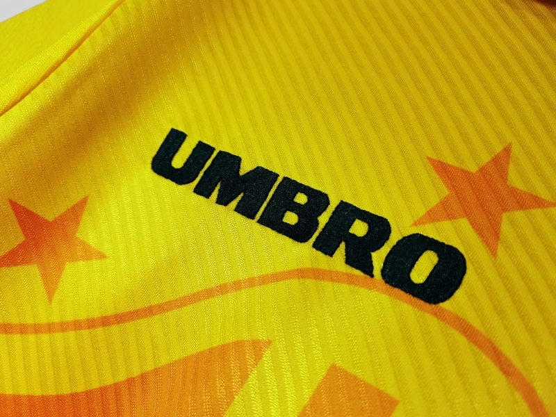 Retro 1993/94 Brazil Home Soccer Jersey