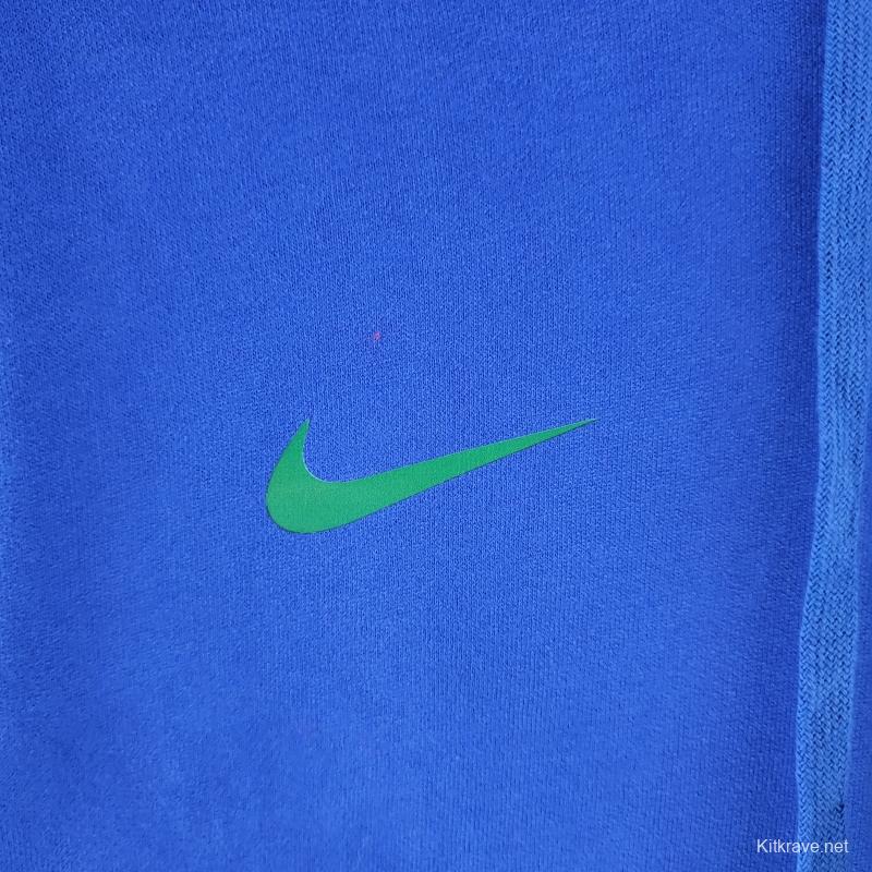 2022 Brazil Hoodie Blue