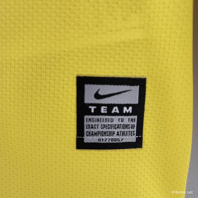 Retro 08/09 Long Sleeve Barcelona Away Soccer Jersey