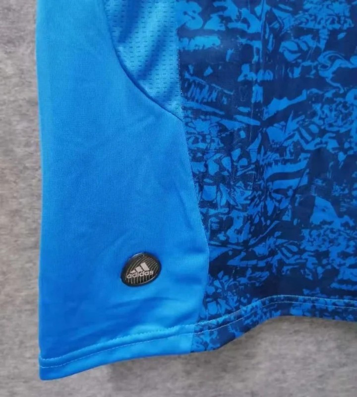 Retro 11/12 Olympique Marseille Away Blue Jersey