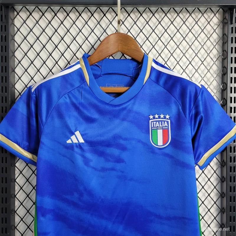 2023 KIDS Italy Home Jersey