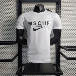 2023 NIKE White T-shirts With MSCHF