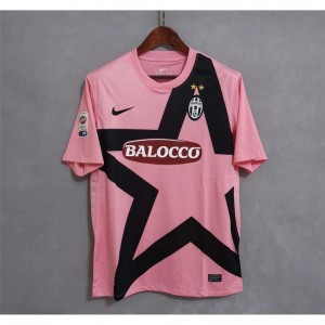 Retro 11/12 Juventus Away Pink Jersey With Serie A Patch