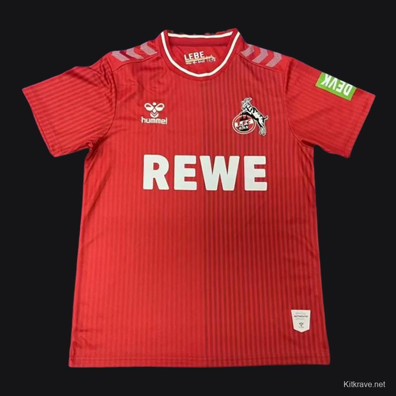 23/24 KOLN Away Red Jersey