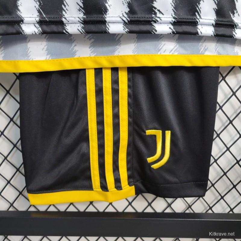 23-24 Kids Juventus Home Jersey