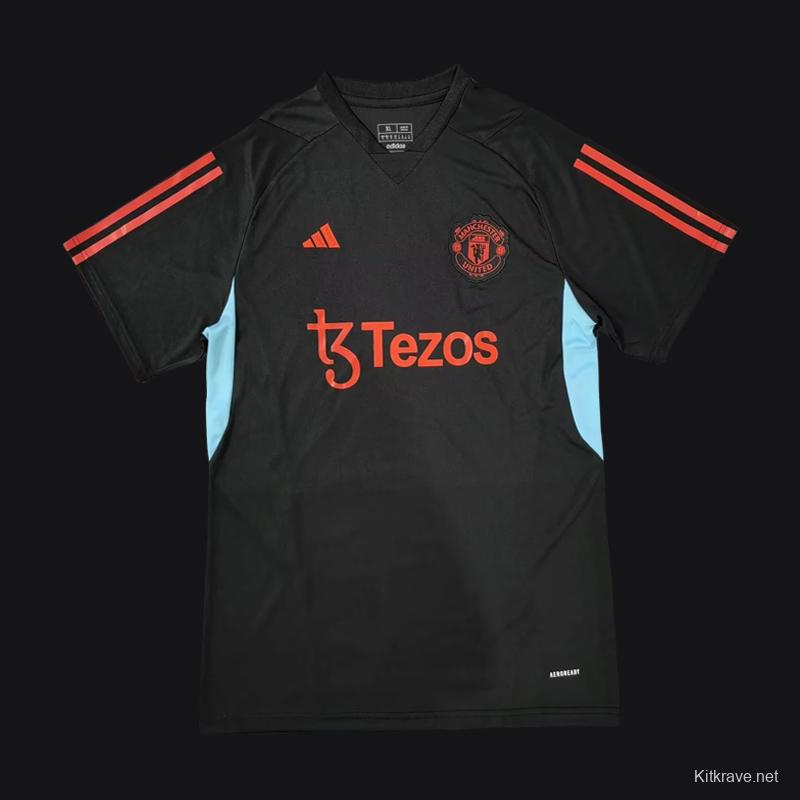 23/24 Manchester United Black Training Jersey