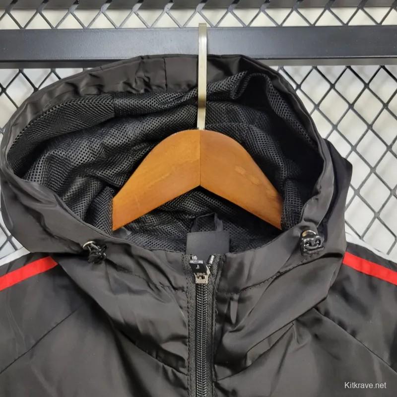 2024 Mexico Black Windbreaker