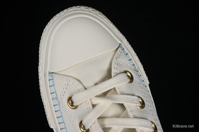 Converse All Star Lift Stitch Daisy Vulcanized Canvas Sneakers - A08731C