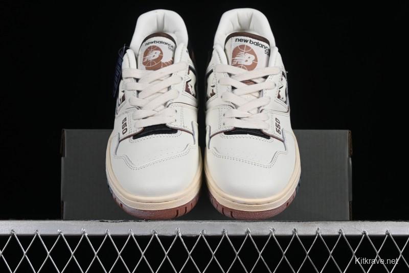 New Balance BB550 Series Leather Unisex Casual Running Shoes - BB550VGC