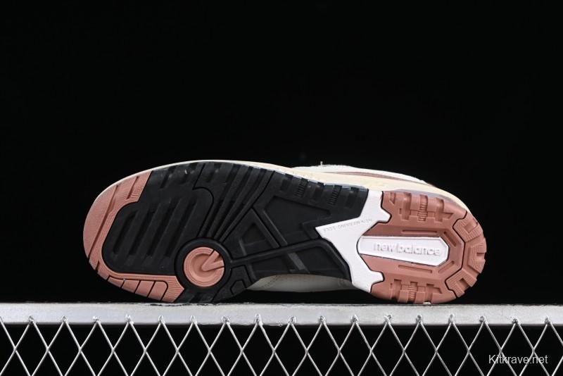 New Balance BB550 Series Leather Unisex Casual Running Shoes - BB550VGC