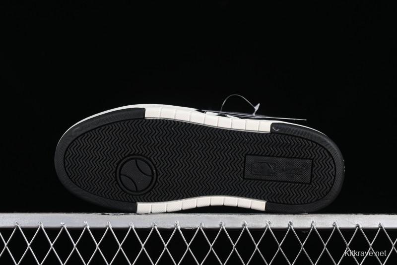 New York Yankees Chunky Liner Basic Thick Sole Platform Sneakers with 6cm Height Increase - 3ASXCA12N50WHS