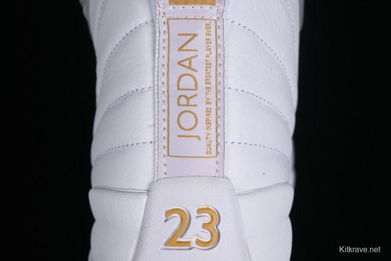 Nike Air Jordan 12 Retro Basketball Shoes with High-Quality Carbon Plate - FD9101-007