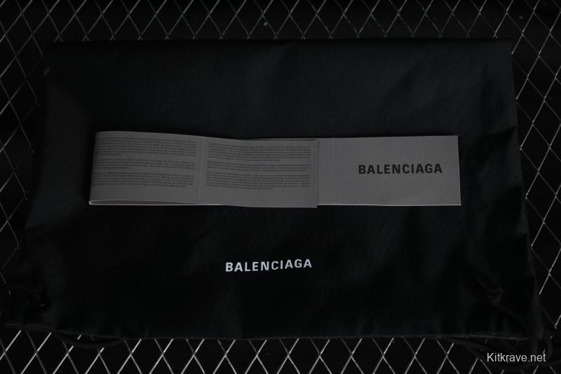 Balenciaga Phantom Sneaker 10th Generation Lace-Up Running Shoes with Transparent Heel Strap - W3XLL9191