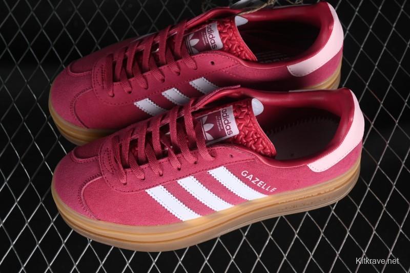 Adidas Originals Gazelle Bold Low-Top Sneakers with Chunky Sole for Casual Wear - ID6997