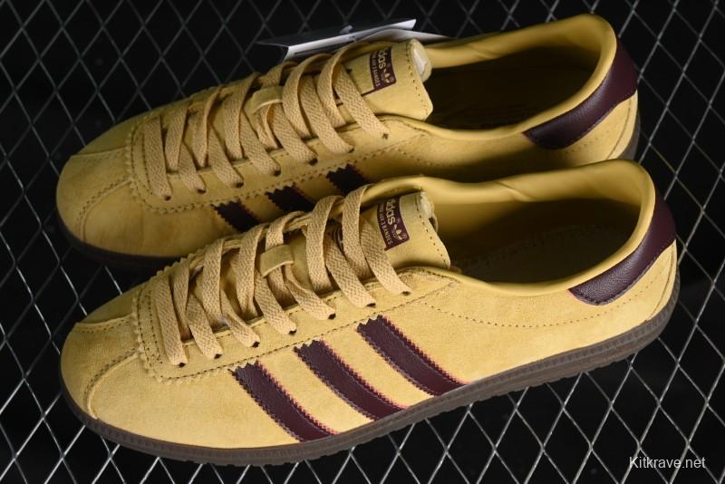 Adidas Originals Bermuda JI4279 Suede Slip-Resistant Lightweight Low-Top Sneakers - JI4279