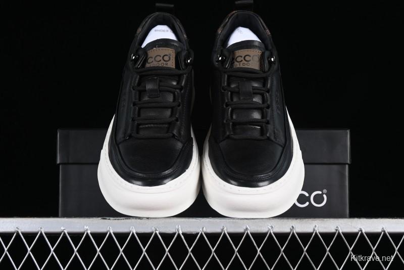 ECCO Street Series 2024 Spring/Autumn Trendy Versatile Casual Shoes - 83763901001