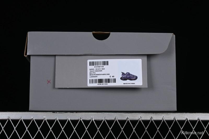 Balenciaga Track Sneaker Tess with Transparent Heel Strap - W1AC50620