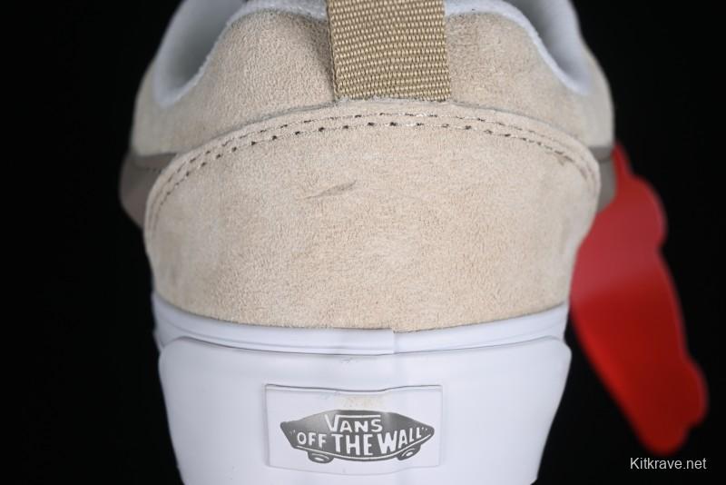 Vans Classics Knu Skool Cream Coffee Chunky Tongue Platform Sneakers - VN0009QCJD8