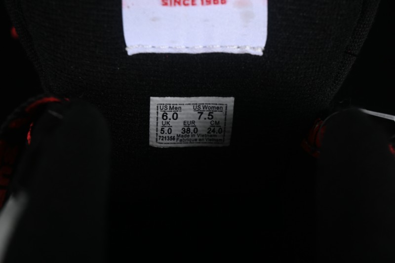 Vans Classics Knu Skool Patchwork Letter Lace-Up Chunky Tongue Platform Sneakers - VN0009QCBLK