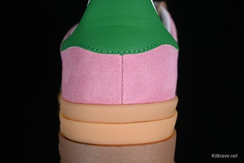 Adidas Originals Gazelle Bold Low-Top Sneakers with Thick Sole for Casual Wear - IE0420