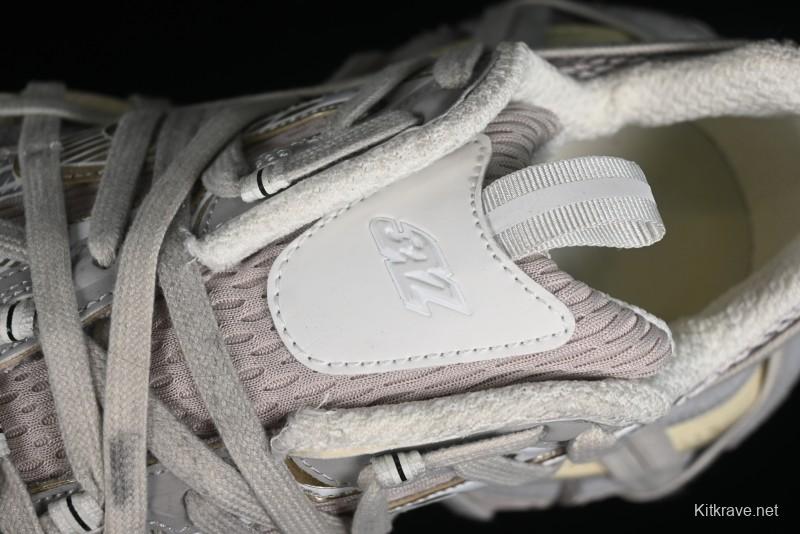 Balenciaga Phantom Sneaker 10th Generation Lace-Up Running Shoes with Transparent Heel Strap - W3XLL9191