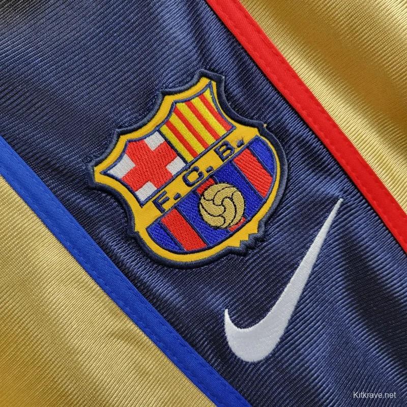 Retro 01/02 Barcelona Away Jersey