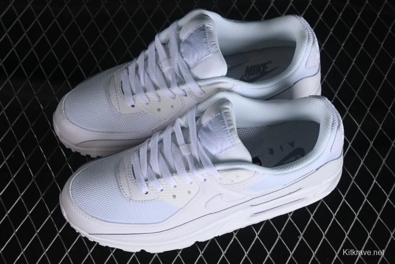 Nike Air Max 90 Retro Running Shoes with Air Cushion Technology - CN8490-100