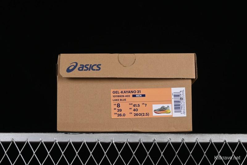 Asics Gel-Kayano 31 Running Shoes with GEL Cushioning and FLYTEFOAM BLAST Technology - 1011B929-402