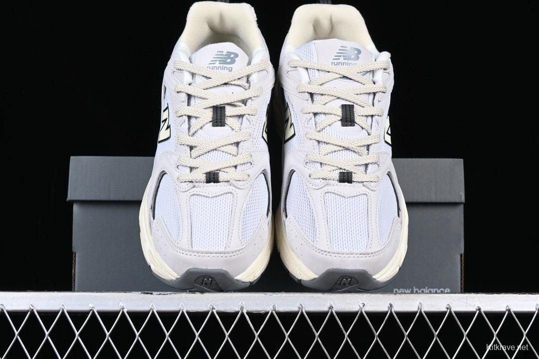 New Balance 530 Series Leather Distressed Retro Casual Running Shoes - MR530DG