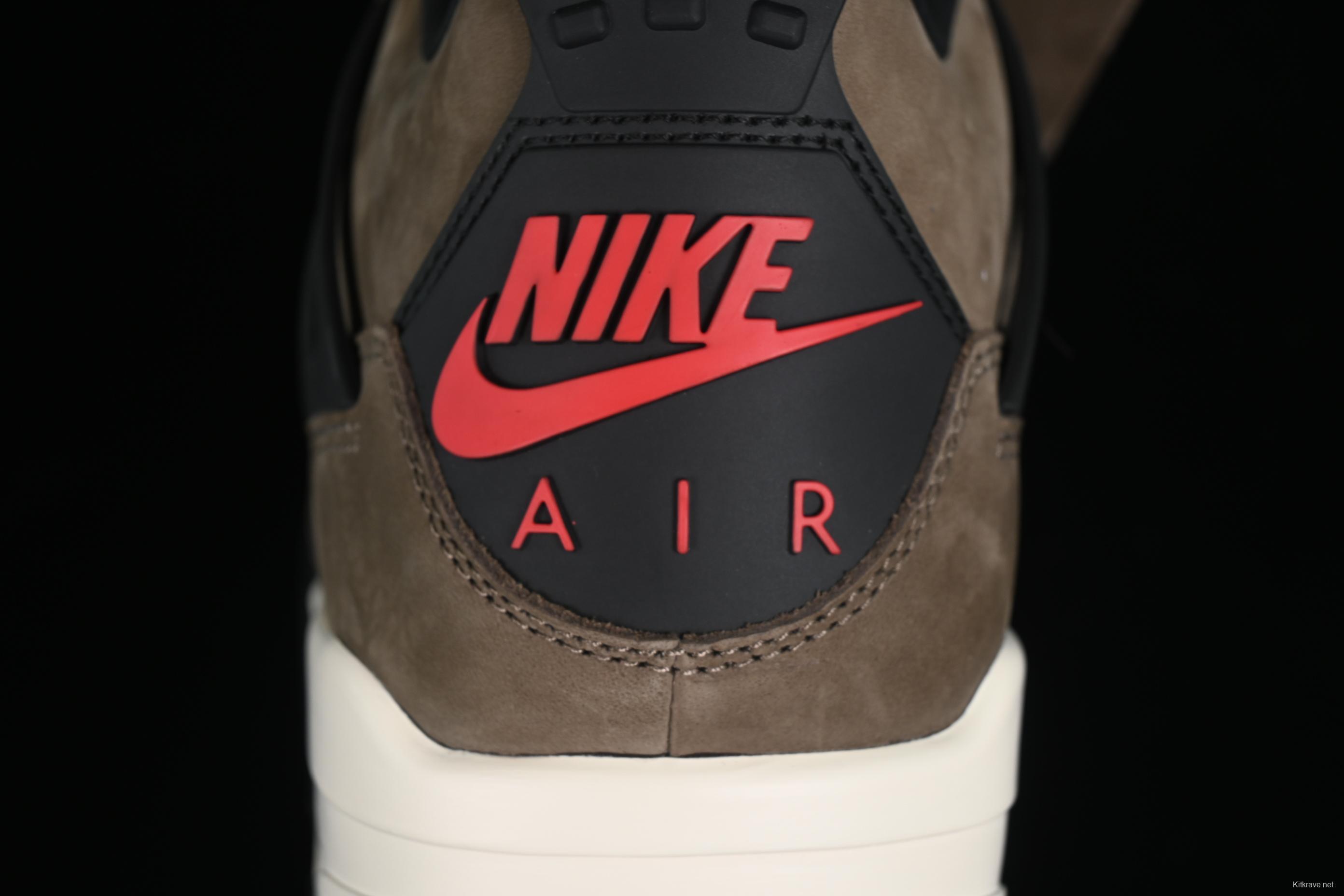 Nike Air Jordan 4 Retro TS Suede Brown - AJ4