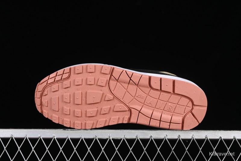 Nike Air Max 1 Retro Running Shoes with Half-Sole Air Cushion - FB9660-003