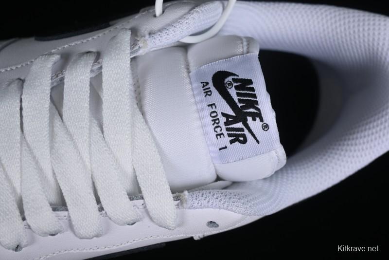 Nike Air Force 1 '07 Low Casual Sneakers in Black and White - FQ4296-101